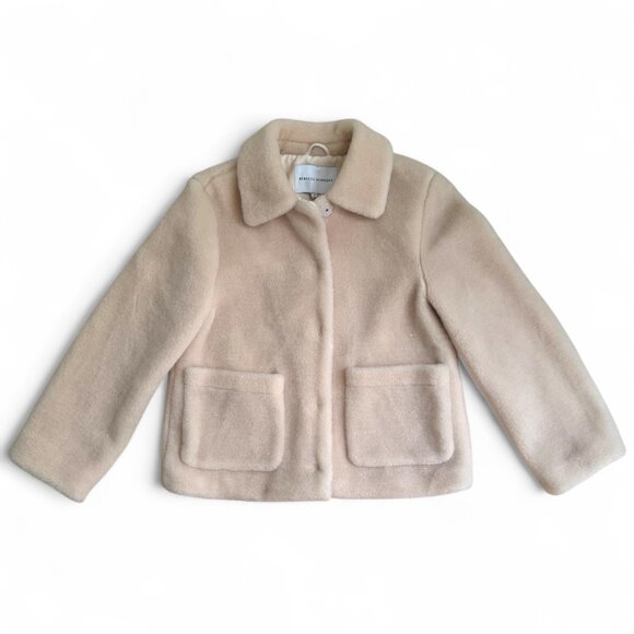 Rebecca Minkoff Jackets & Blazers - Rebecca Minkoff Wool Blend Coat Beige Women’s Size Small